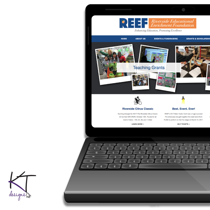 REEF – Riverside Education Enrichment Foundation Website