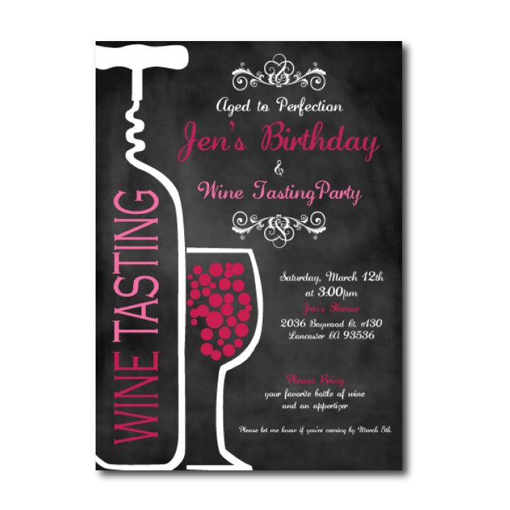 Wine Party Invite